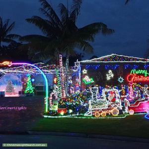 Christmas Light display at 21 Hillier Court, Flinders View