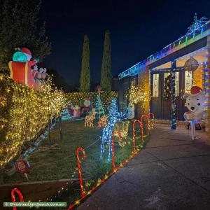 Christmas Light display at  Nyarrin Place, Cranbourne West