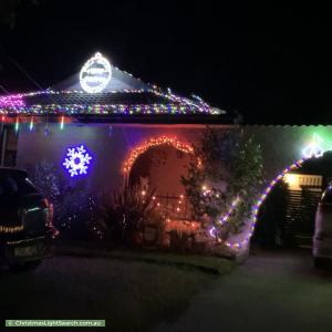 Christmas Light display at 3 Shetland Drive, Wantirna