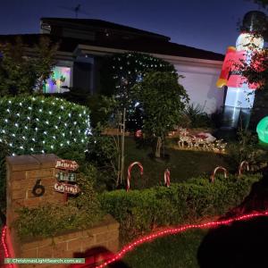 Christmas Light display at 6 Lindenow Court, Cranbourne North