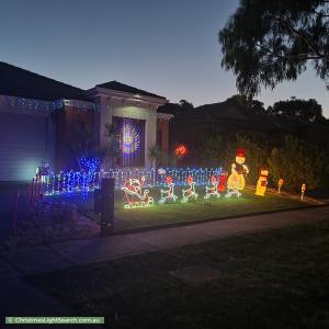 Christmas Light display at 11 Bergamot Drive, Point Cook