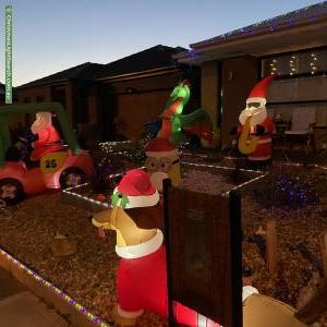 Christmas Light display at 118 Mountainview Boulevard, Cranbourne North