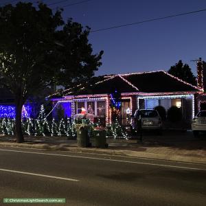 Christmas Light display at 471 Cross Road, South Plympton