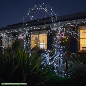 Christmas Light display at 3 Strathview Court, Wynn Vale