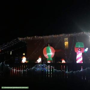 Christmas Light display at 39 Wagawn Street, Woodridge