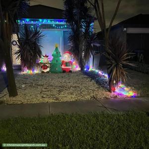 Christmas Light display at 16 Brumby Street, Wyndham Vale