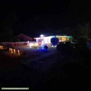 Christmas Light display at 6 Hodgins Crescent, Frankston North