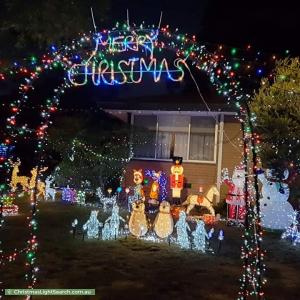 Christmas Light display at 671 Stud Road, Scoresby