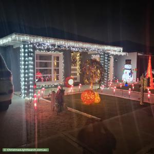 Christmas Light display at 33 Turion Drive, Mickleham