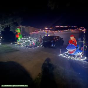 Christmas Light display at 6 Mango Crescent, Mernda
