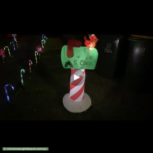 Christmas Light display at 255A Koornang Road, Carnegie