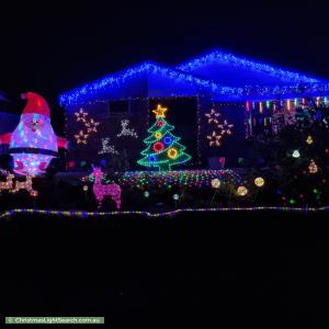 Christmas Light display at 53 Forder Road, Noranda