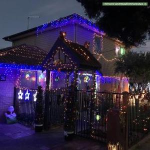Christmas Light display at 96 Bellara Drive, Mooroolbark