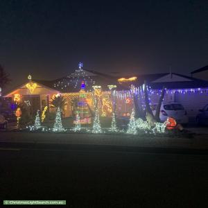 Christmas Light display at 4 Kingston Circuit, Seaford Rise