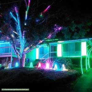 Christmas Light display at 4 Veronica Avenue, Chirnside Park