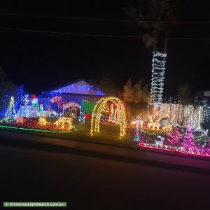 Christmas Light display at 3 Hailar Street, Shailer Park