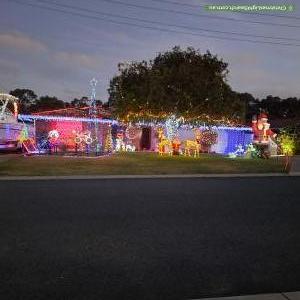 Christmas Light display at  Conway Grove, Heathridge