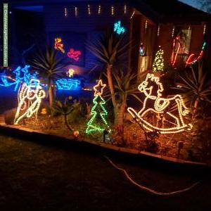 Christmas Light display at 20 Dairy Lane, Ferntree Gully