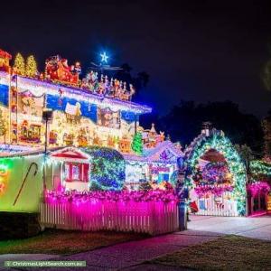 Christmas Light display at 7 Mallee Street, Quakers Hill