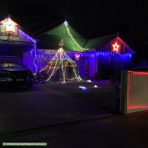 Christmas Light display at 52 Sixth Street, Parkdale
