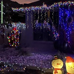 Christmas Light display at 22 Cumberland Terrace, Strathfieldsaye