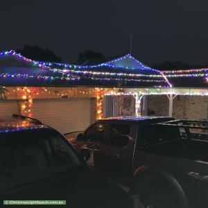 Christmas Light display at 3 Burley Griffin Mews, Joondalup