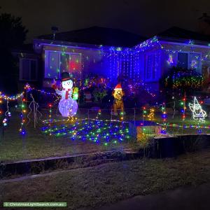 Christmas Light display at  Moorwatha Street, Macleod