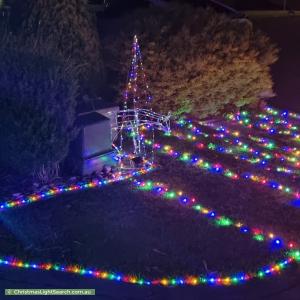 Christmas Light display at 21 Mary Crescent, Craigmore