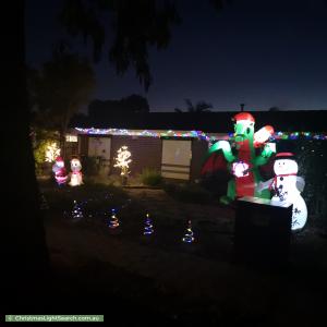 Christmas Light display at 10 Turtur Drive, Paralowie