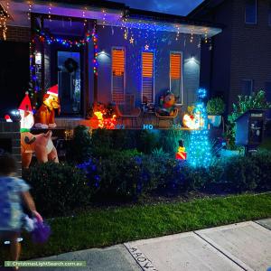 Christmas Light display at 12 Serpentine Avenue, Kellyville