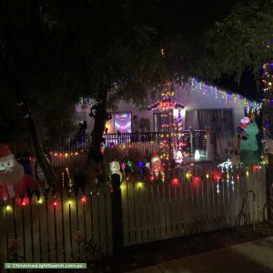 Christmas Light display at 1 Nara Road, Mitcham