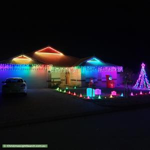 Christmas Light display at 25 Litoria Turn, Baldivis