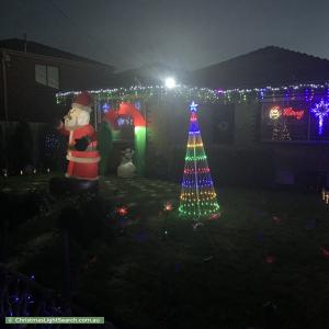Christmas Light display at 15 Duke Street, Avondale Heights