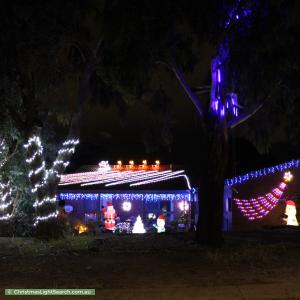 Christmas Light display at 28 Balonne Street, Kaleen