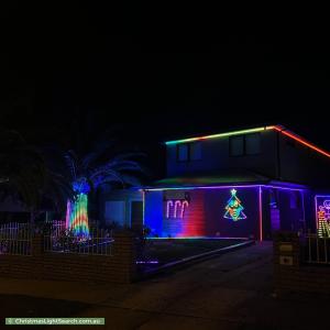 Christmas Light display at 53 Chalcot Drive, Endeavour Hills