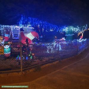 Christmas Light display at 25 Blake Road, Elizabeth South