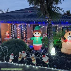 Christmas Light display at 10 Yellow Gum Drive, Pakenham