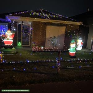 Christmas Light display at 51 Brunnings Road, Carrum Downs