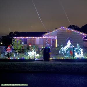 Christmas Light display at 30 Richardson Drive, Mornington