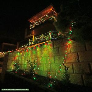 Christmas Light display at 133 River Way, Salter Point