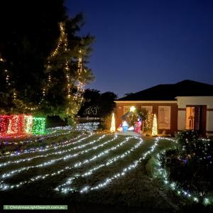 Christmas Light display at 26 Heritage Drive, Narre Warren South