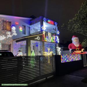 Christmas Light display at  Austin Crescent, Belfield