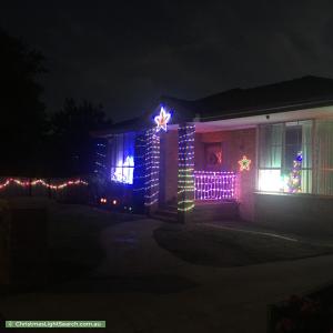 Christmas Light display at 33 Murray Street, Fawkner