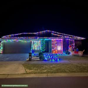 Christmas Light display at 7 Pepper Crescent, Drouin