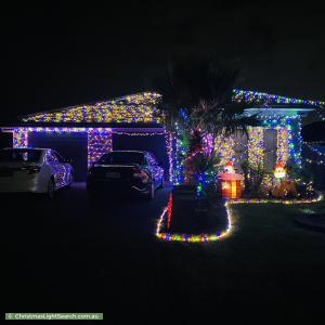 Christmas Light display at 10 Tombay Court, Crestmead