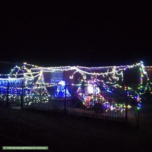 Christmas Light display at 303 Adelaide Road, Murray Bridge