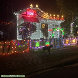Christmas Light display at 7 Victoria Street, Kelvin Grove