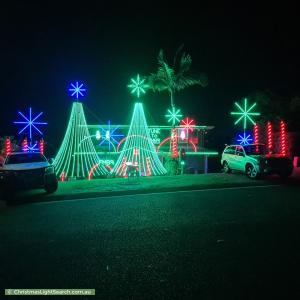 Christmas Light display at 11 Stonycroft Street, Aspley