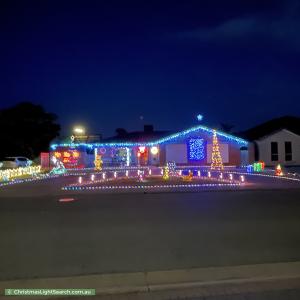 Christmas Light display at 21 Sir Ewen Waterman Avenue, North Haven