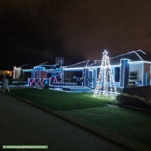 Christmas Light display at  Etna Link, Yangebup